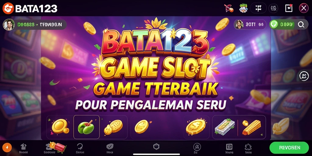 Tampilan menarik dari gameplay BATA123 di layar.