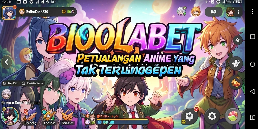 Tampilan gameplay seru dari BIOLABET dengan karakter yang menarik.