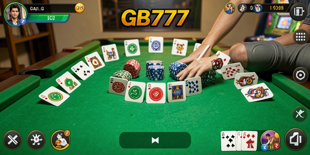 Tampilan permainan Gaple yang menarik di GB777.