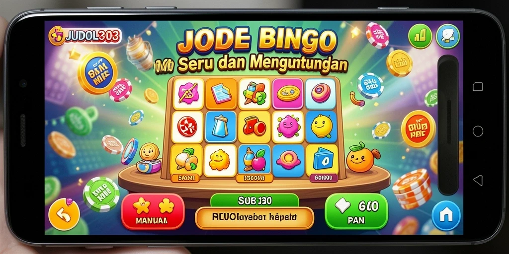 Tangkapan layar utama dari JUDOL303 memperlihatkan suasana permainan Bingo yang seru.
