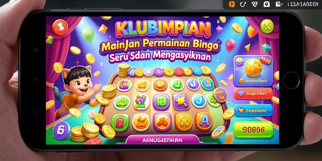 Tampilan gameplay seru dan penuh warna dari KLUBIMPIAN.