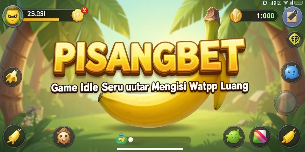 Screenshot permainan PISANGBET menampilkan suasana gameplay Idle yang unik.