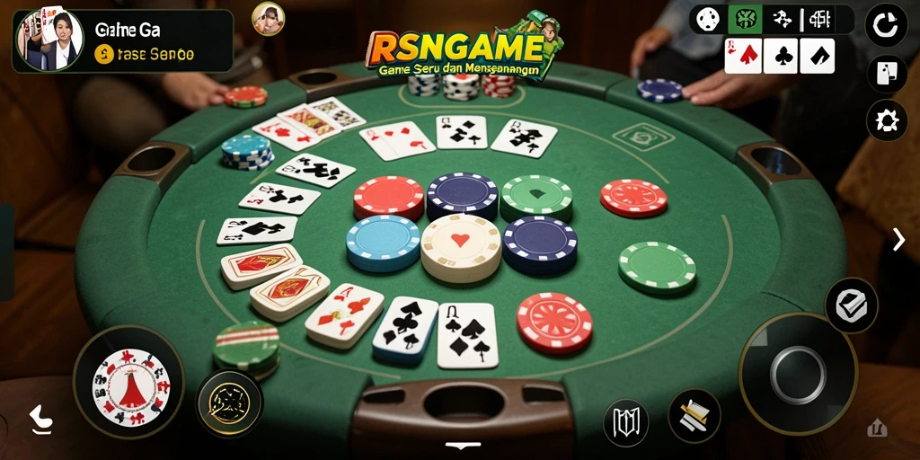 Tampilan gameplay seru dalam aplikasi RSNGAME.