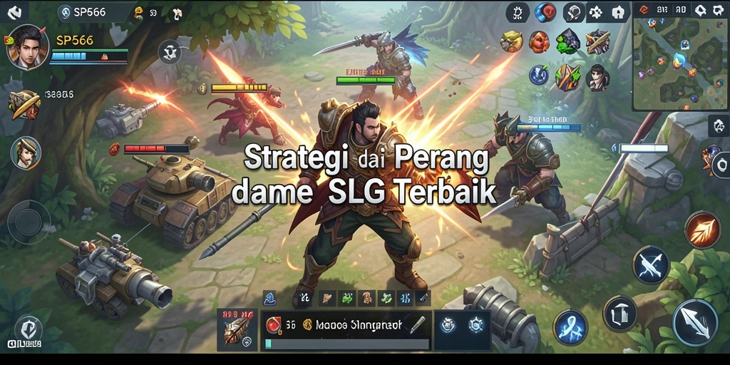 Gameplay SP666 yang dinamis dan penuh strategi.